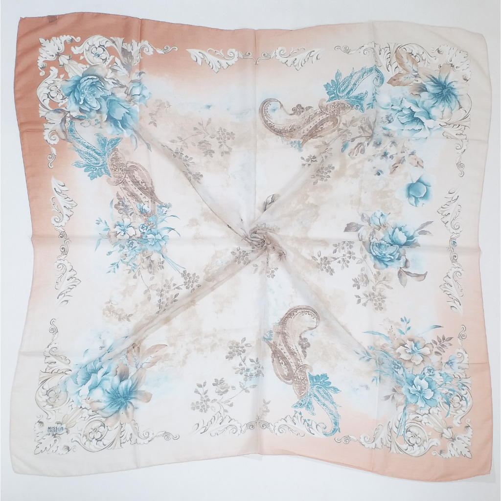 BUSRA Series Miss Color Voile Scarf Ultrafine Polyspun - Hijab Size 120*120 cm-4