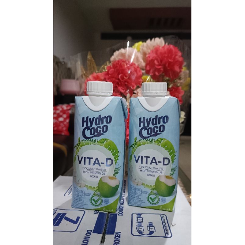 HYDROCOCO VIT D 330ML*2 botol.