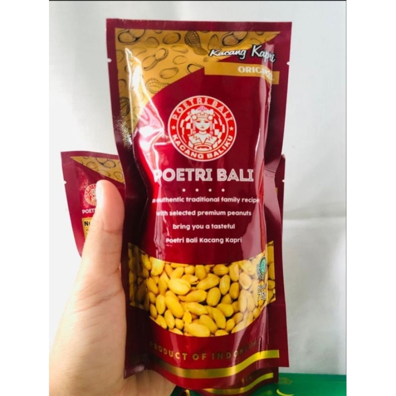 

Kacang KAPRI Poetri Putri Bali 75gr