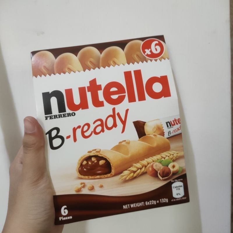 NUTELLA FERRERO BREADY B READY MALAYSIA