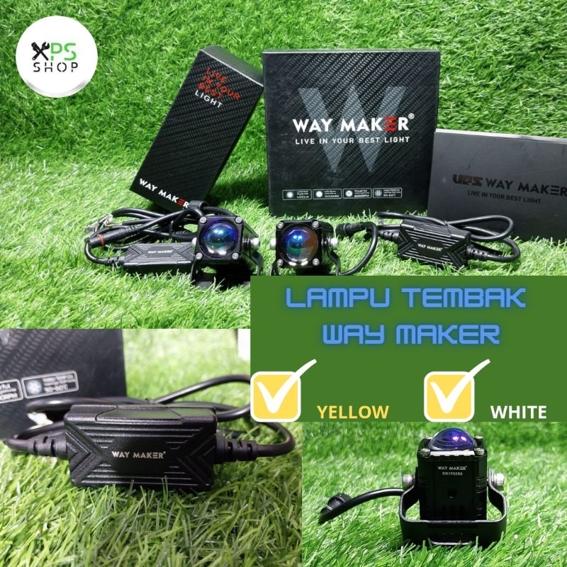 LAMPU TEMBAK LASER WAY MAKER