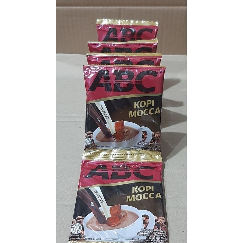 

Abc Mocca Renteng isi 10 Sachet x 27gr