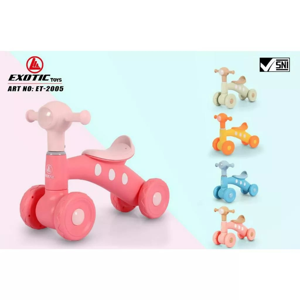 Exotic - Balance Bike ET 2005 Sepeda Keseimbangan Anak