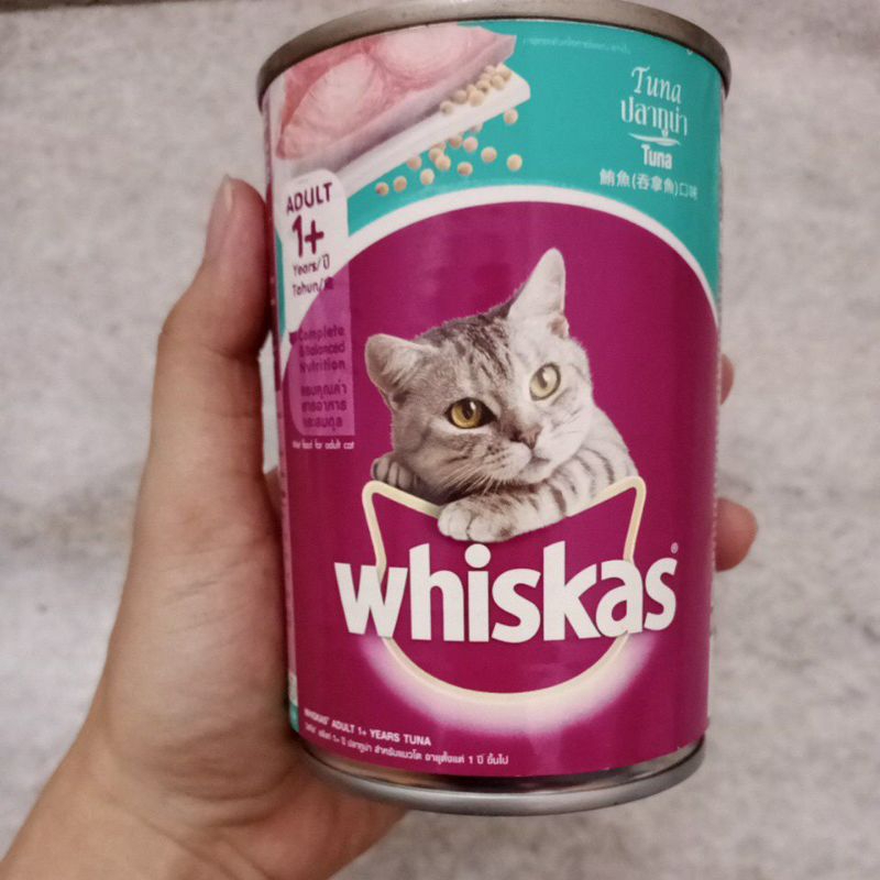 

Makanan Kucing - Whiskas Kaleng 400g Adult Tuna