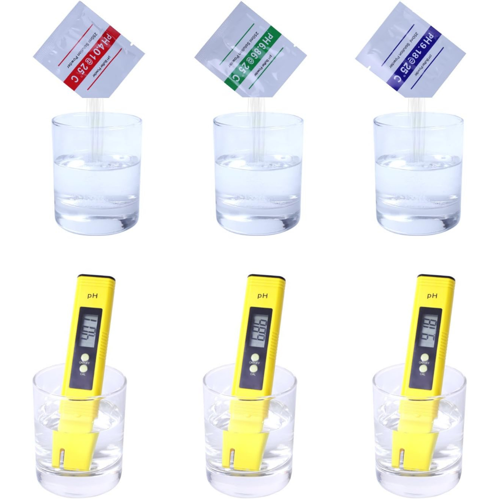 1 pcs Serbuk Kalibrasi pH meter bubuk calibrate buffer powder Solution