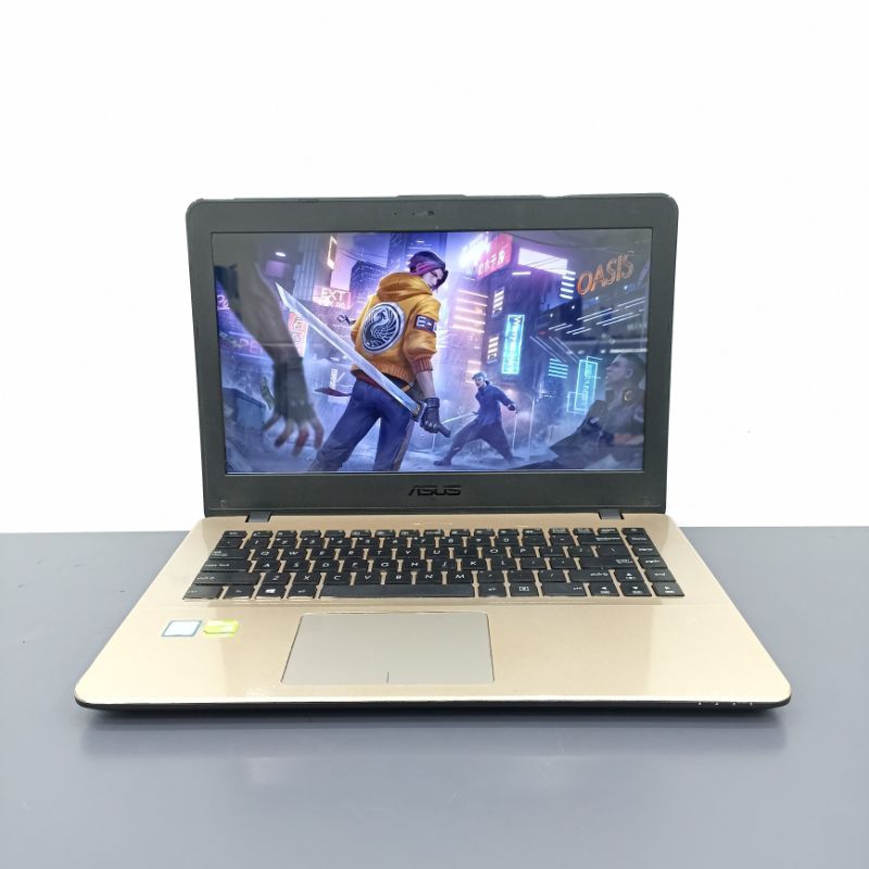 LAPTOP ASUS A442UR INTEL CORE I5-8250U 8GB SSD 128GB + HDD 1TB 930MX GOLD MULUS