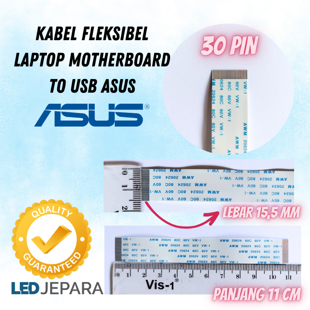 Kabel Flexible 30 Pin Kabel Fleksibel Laptop Motherboard to USB ASUS