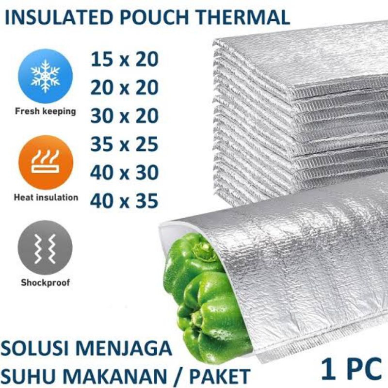 Thermalpack Alumunium Foil Untuk packing Reguler Frozen Food