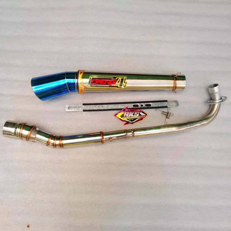 TERLARISSSS TERMURAHH Knalpot daeng 4 Jupiter z vega karisma revo supra x c70 astrea