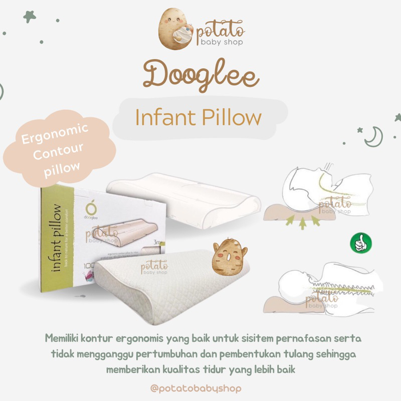 Dooglee Infant Contour Pillow