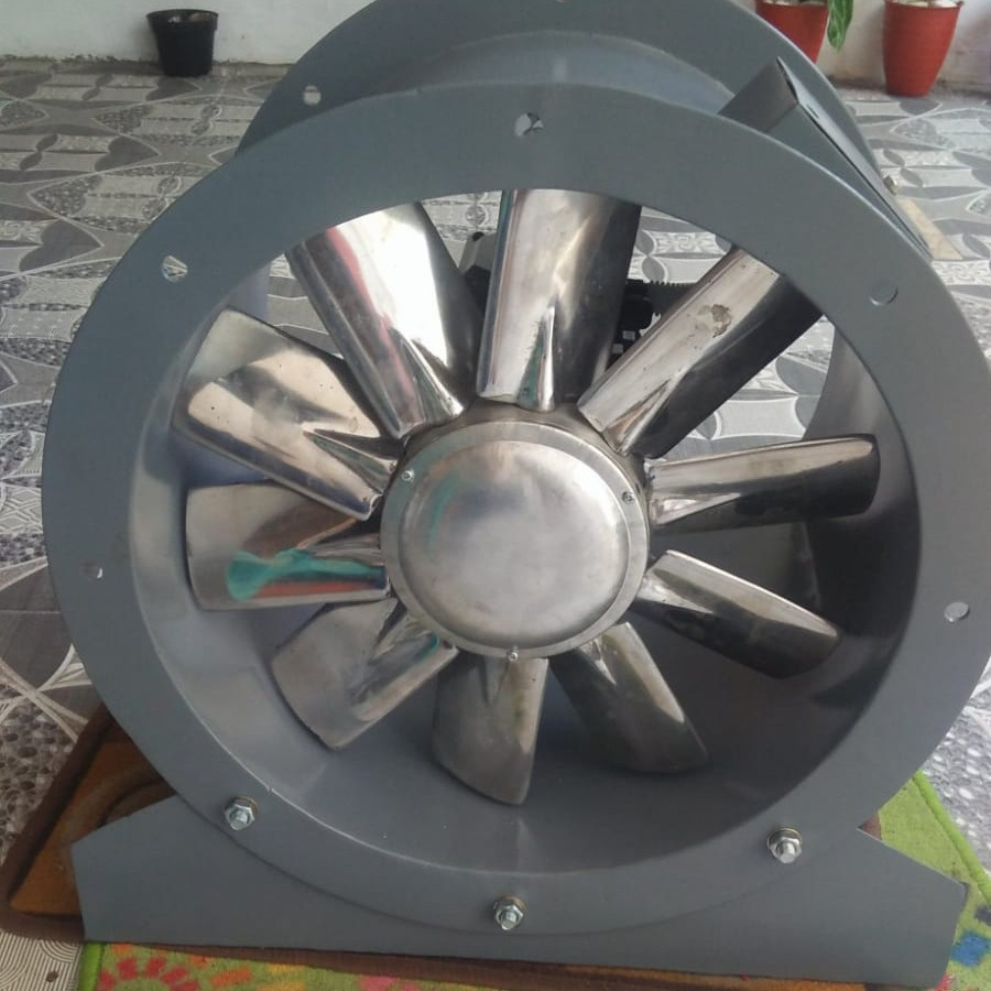 axial fan direct 12inch 1hp/0,75kw/2800rpm/1850cfm/1''wg motology