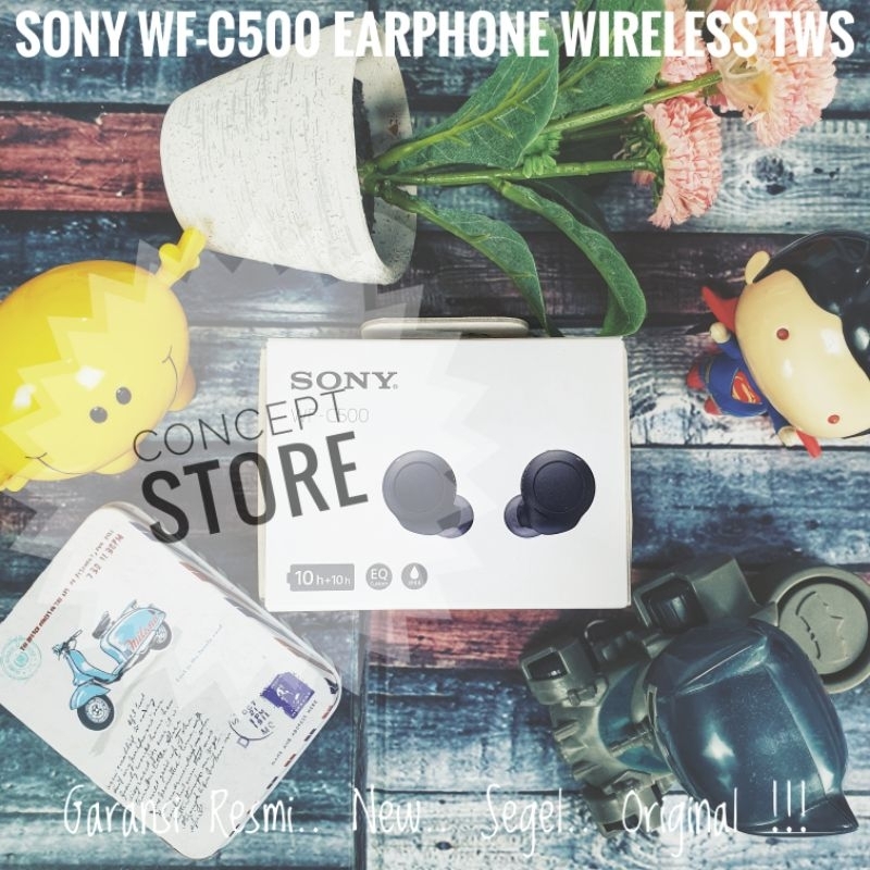 Sony WF-C500 / WF C500 / WFC500 True Wireless Earbuds TWS.. Garansi Resmi.. New.. Segel