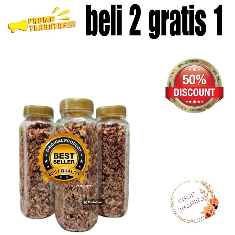 

promo beli 2 gratis 1 bawang goreng tanpa pengawet halal