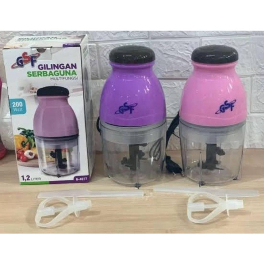 GSF Mini Food Chopper 120 ml Penggiling Blender Capsul G-4077