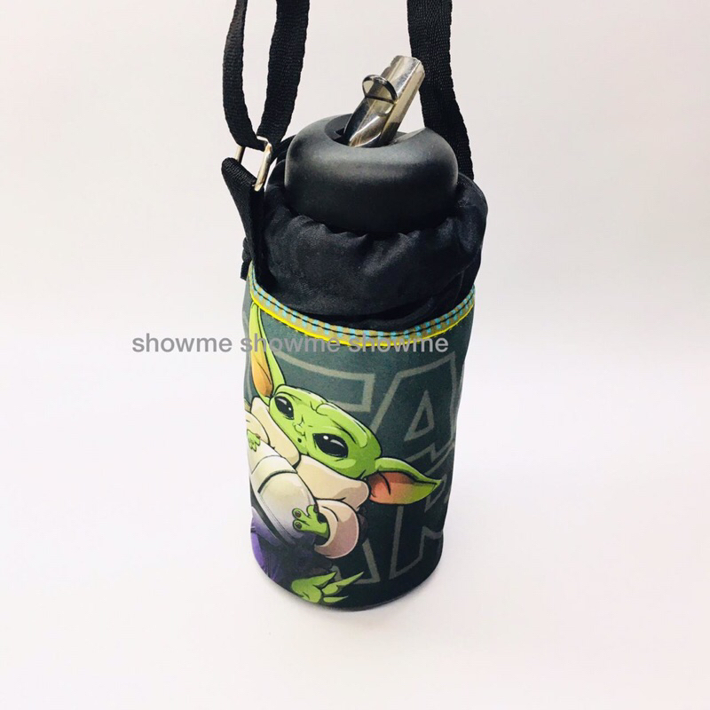 Showme tas botol minum anak sekolah laki karakter premium cetakan anti luntur BANY STAR WARS -BANY YODA - BISA CUTOM