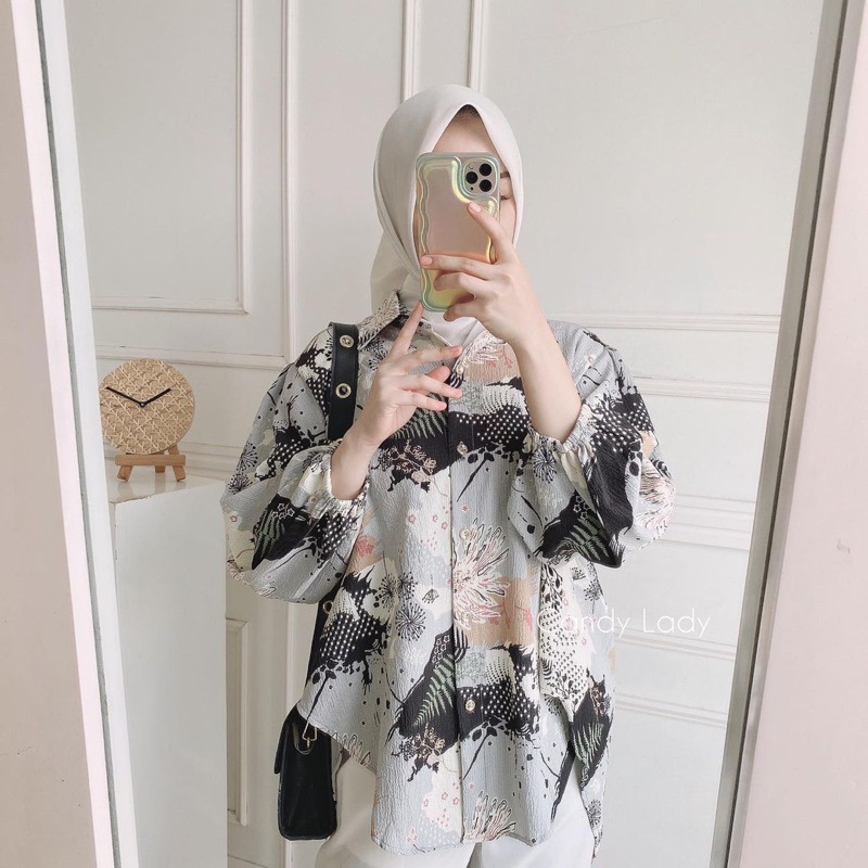 NADITA OVERSIZE BLOUSE