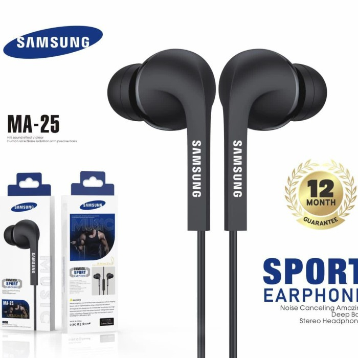 HF HEADSET SAMSUNG MA-25 UNIVERSAL SPORT EARPHONE