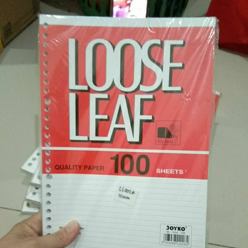

Joyko loose leaf 100 lmbr