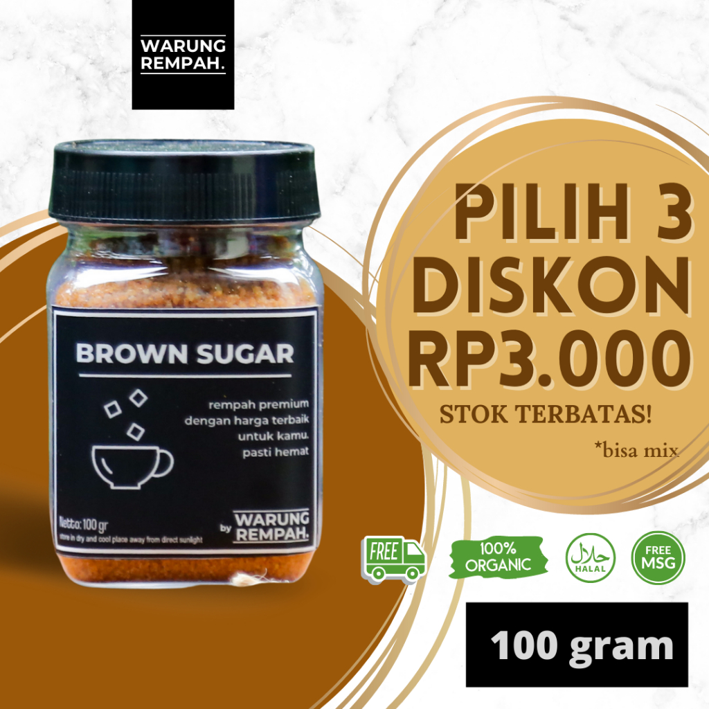 

Brown Sugar Gula Coklat