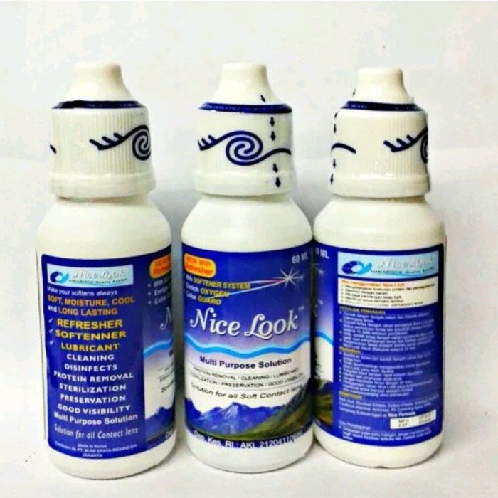 NICE LOOK CAIRAN PEMBERSIH SOFTLENS 60 ML