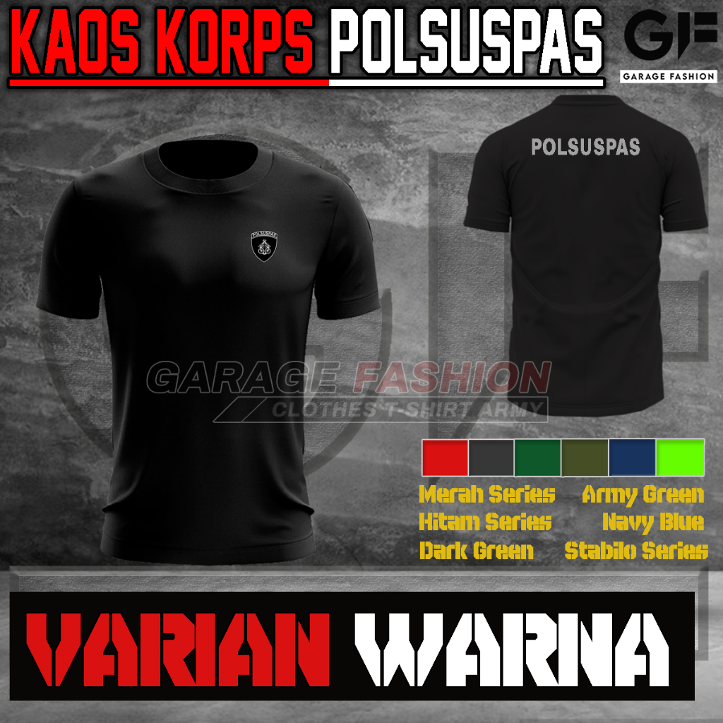 Kaos Jersey Polsuspas / Kaos Running olahraga Polsuspas Terbaru / Baju Polsuspas / Kaos Olahraga Pol