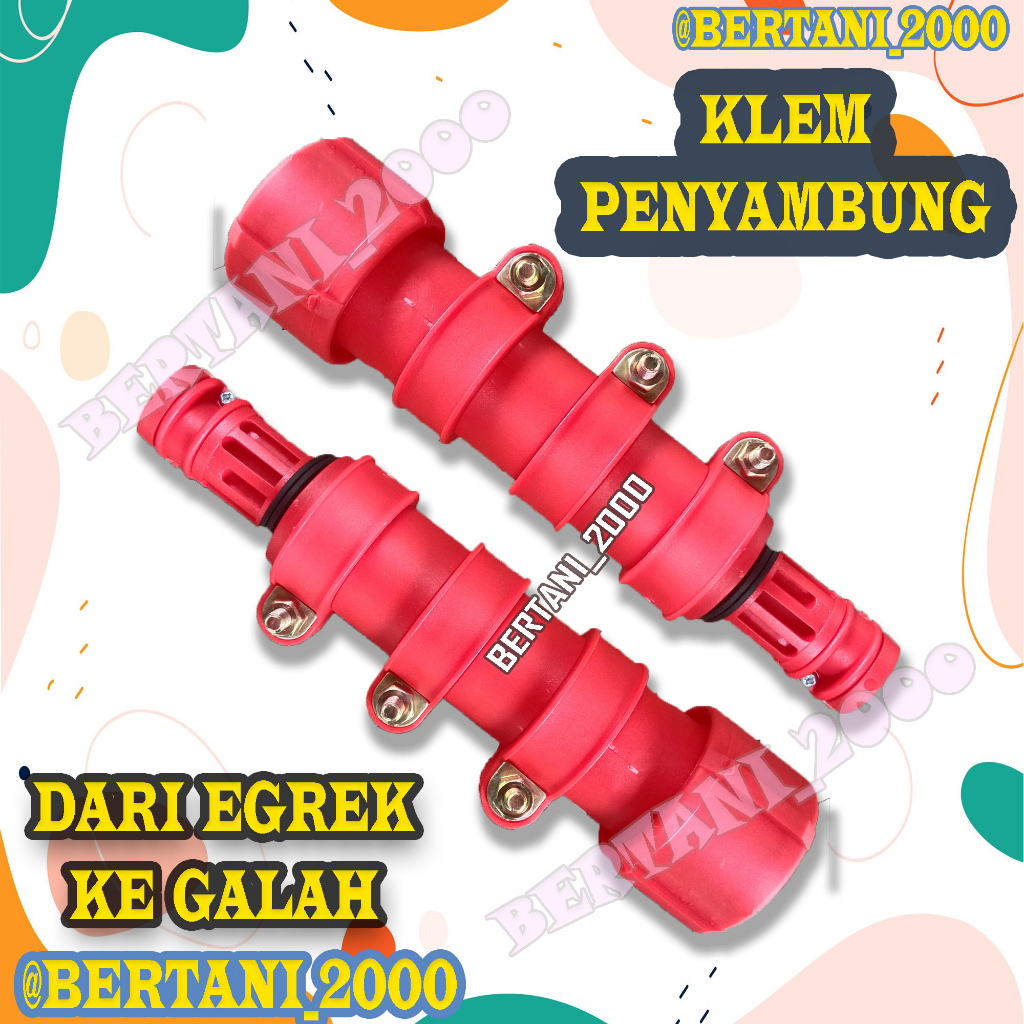 KLEM EGREK KLEM PENYAMBUNG DARI EGREK SAWIT KE GALAH KLEM SENTER
