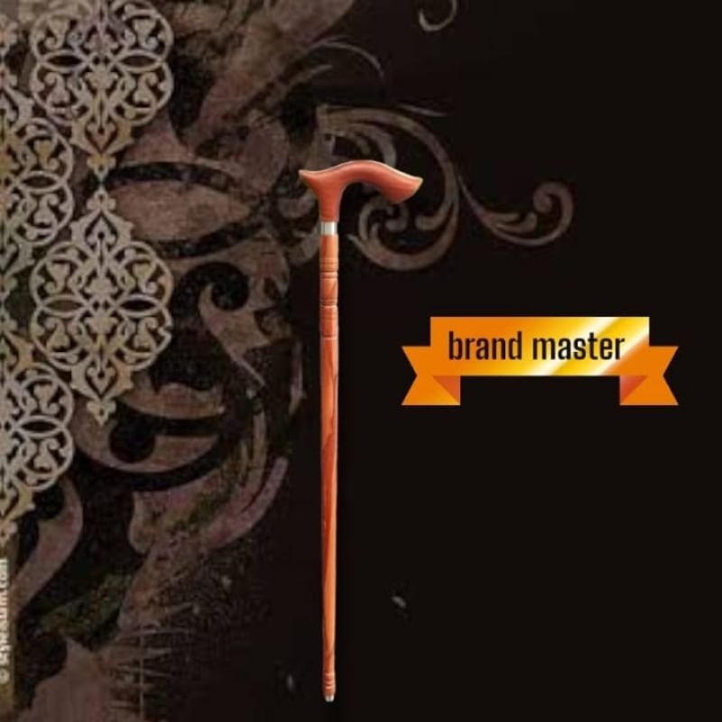 Tongkat jalan/Teken bahan kayu nagasari original