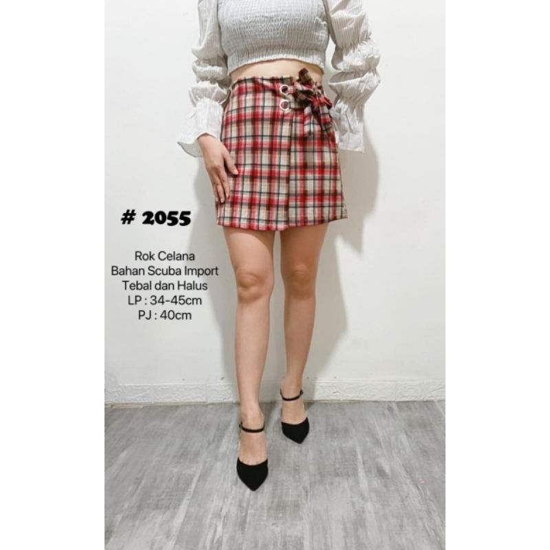 JCMP - 2055 Rok Celana* / Rok Celana Wanita Korean Terbaru