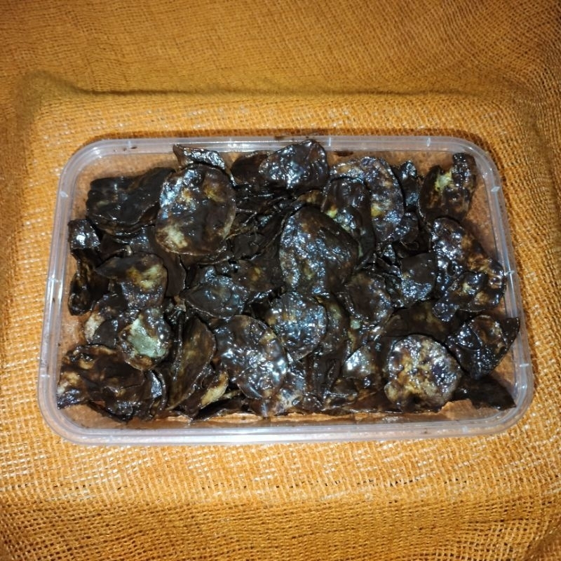 

Kripik Pisang Coklat/Kripik Picisan Coklat Original/Kemasan 500Ml