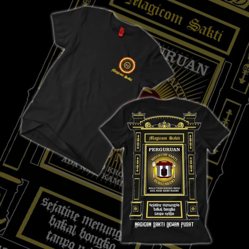 KAOS - TS HOODIE - HOODIE MAGICOM SAKTI DISAIN TERBARU(NETRAL)