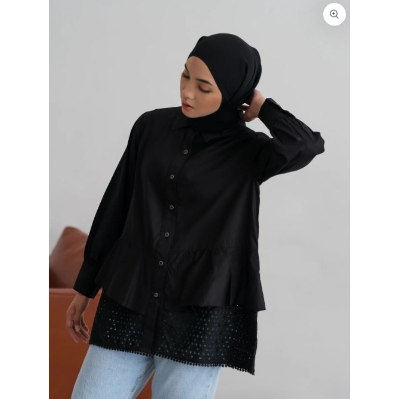 Cenna Shirt Black Aleza Label
