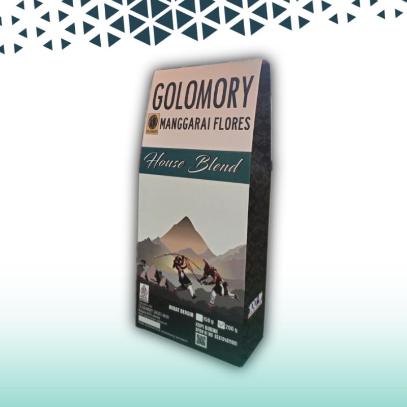 

Kopi Bubuk Golomory House Blend 200 gr khas Manggarai Labuan Bajo