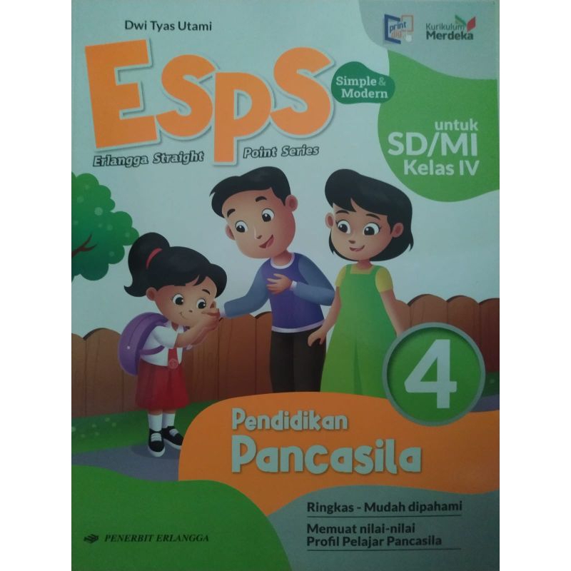 ESPS PENDIDIKAN PANCASILA KELAS 4