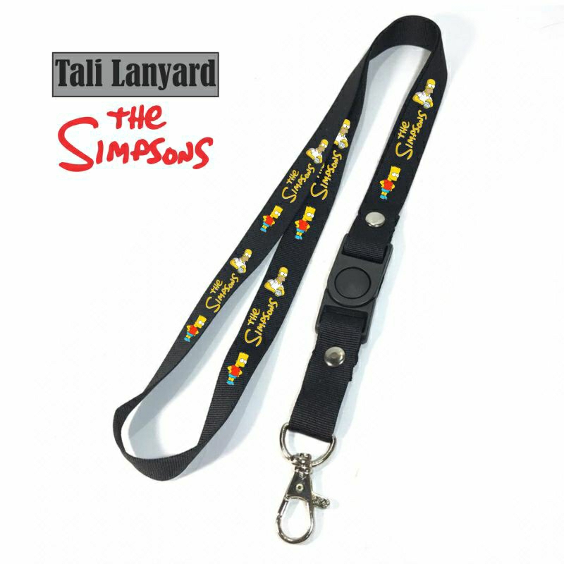 

Lanyard THE SIMPSONS / Tali Lanyard Band Gantungan Kunci Name Tag Id Card / Pods / Brand Lokal