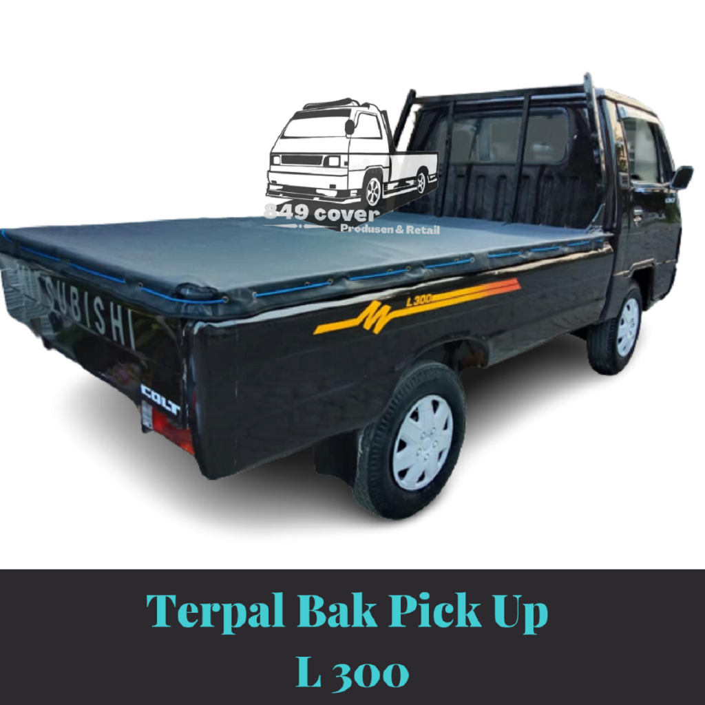 Cover Terpal Tutup Bak Belakang Mobil Pick up Penutup Losbak Deklit  Khusus Mitsubishi Colt L300