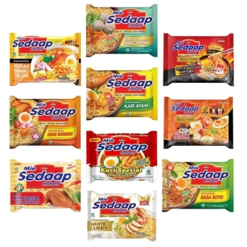 

1 DUS MIE SEDAAP KUAH 1 DUS ISI 40 BUNGKUS Mi Sedaap Kuah Mie Sedap - Beli Banyak = Makin Murah!!!