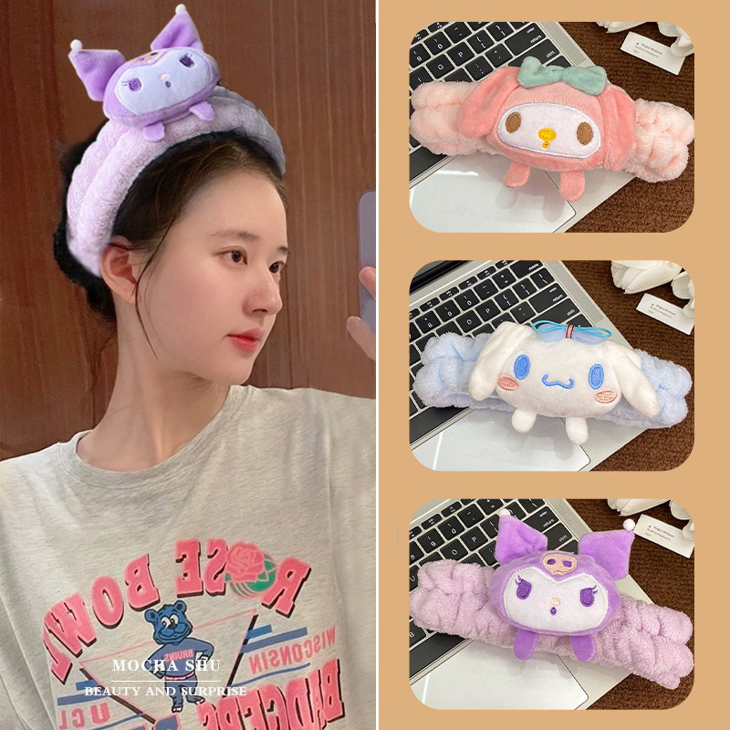 𝐂𝐢𝐭𝐚𝐝𝐞𝐚𝐥 - Bando Facial Karakter Sanrio Purin Melody Cinamonroll, Headband