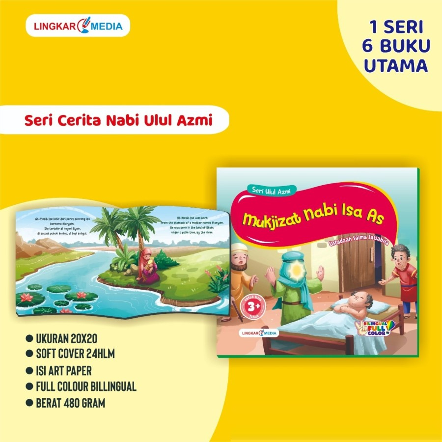 Buku Cerita Anak Muslim Bergambar Seri Cerita Nabi Ulul Azmi 2 Bahasa Cerita Anak Bergambar Full Colour