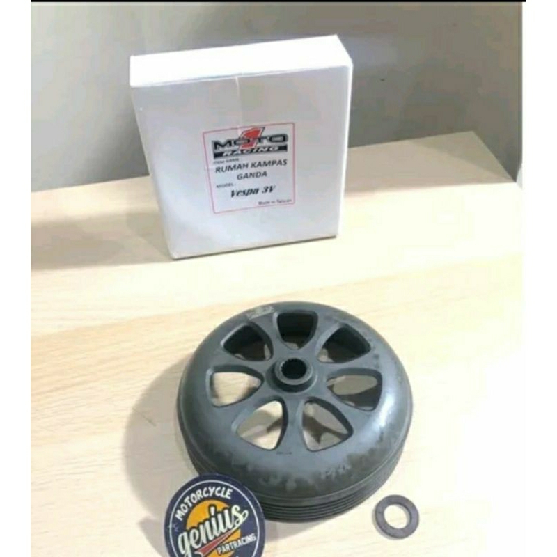 Mangkok kampas ganda Vespa 3v Iget sprint lx primavera 150 mangkok kampas ganda Moto 1 bkn Srp kawah