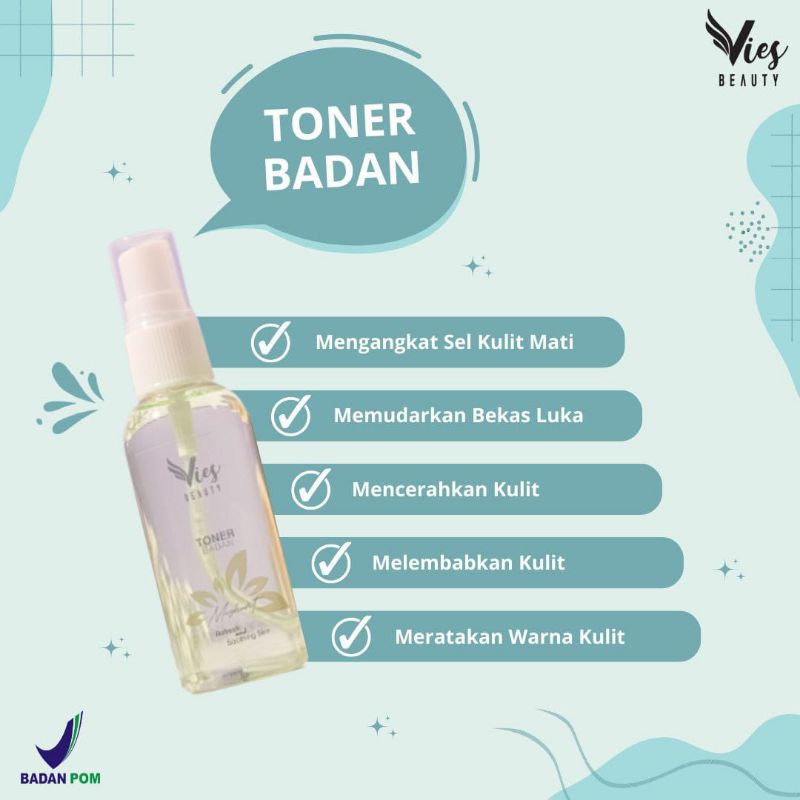 Toner Badan Terbaru By Vies READY STOK