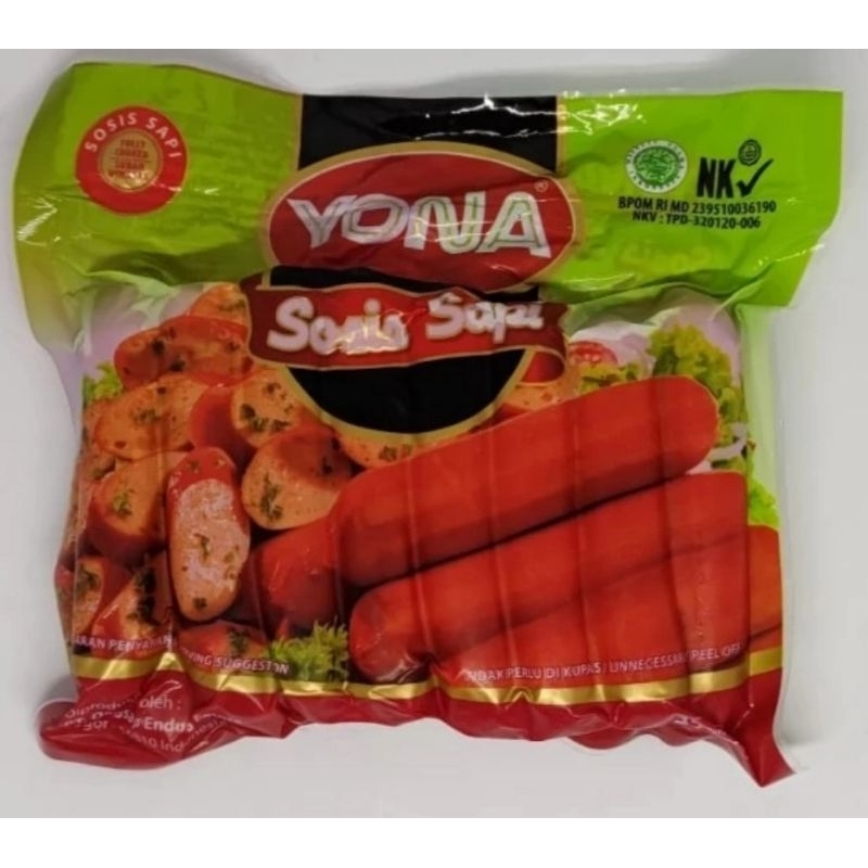 

Yona Sosis Sapi Merah 15 pcs