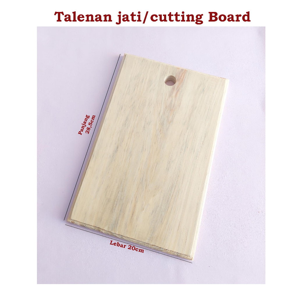 Talenan Kayu Jati cutting Board