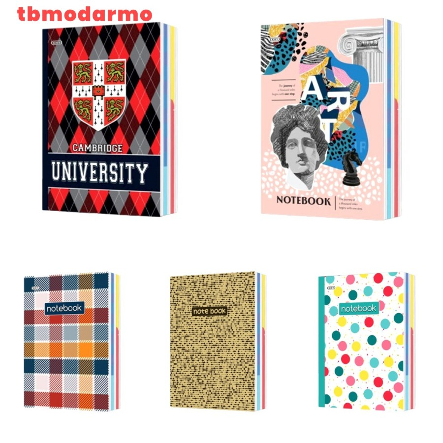 Tbmo Buku Tulis 34 Lembar Warna Isi 10 Pcs Kiky Per Pack