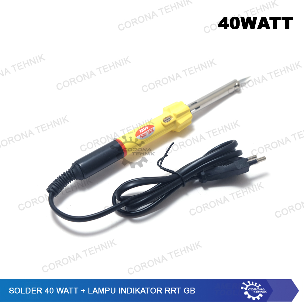 RT GB Solder 40 Watt + Lampu Indikator