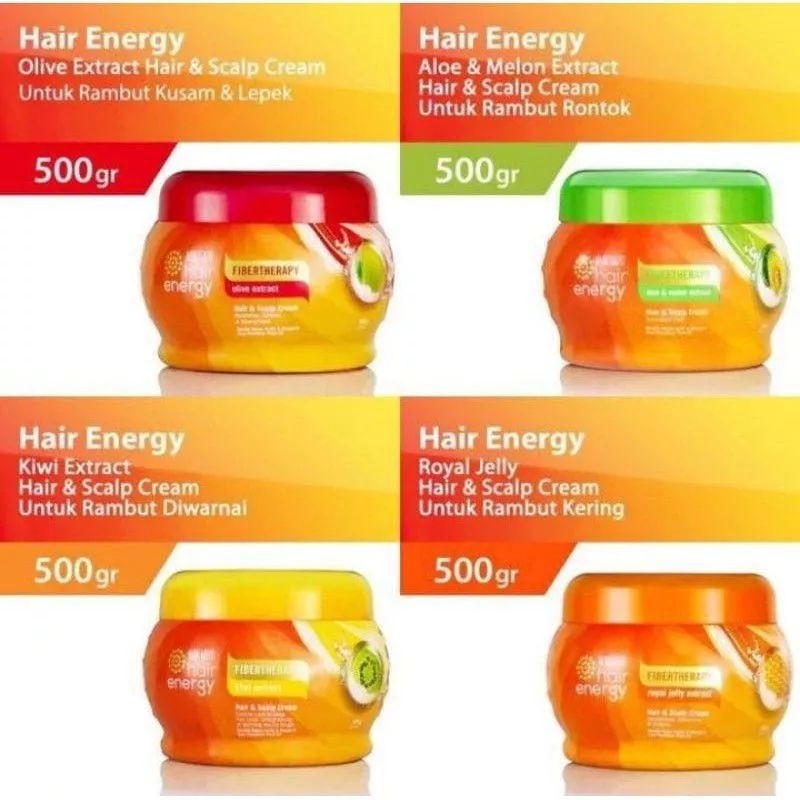 Makarizo Hair Energy Hair &amp; Scalp Creambath 500Gr