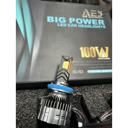 BOHLAMP LED AES BIG POWER 100W H4 H11 LAMPU UTAMA MOBIL HEADLIGHT HEADLAMP