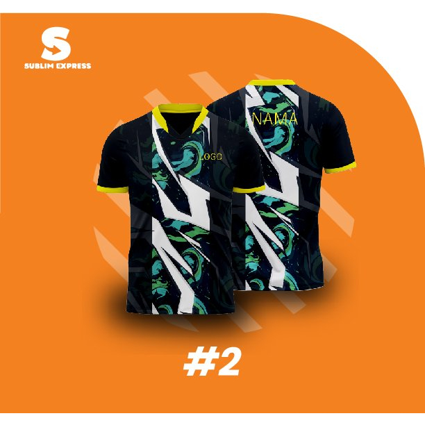 Jasa Custom Kaos Jersey, Print design jersey