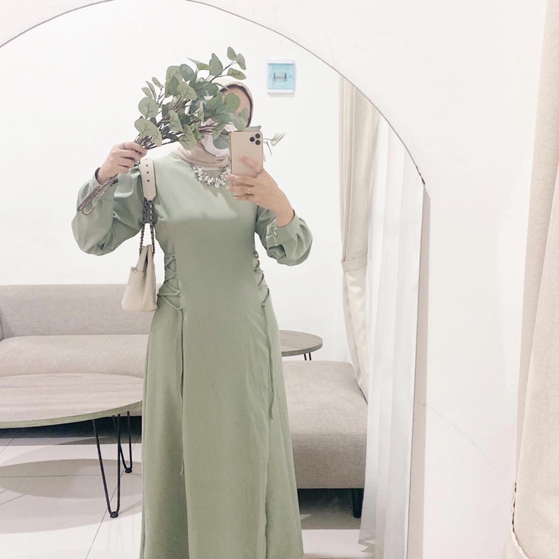 kanaya dress by monzninoenshop bukan silk /velvet