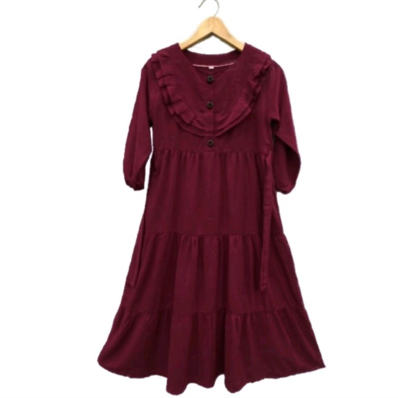 GAMIS ANAK SUSUN / GAMIS SUSUN REMPEL / GAMIS SUSUN ANAK