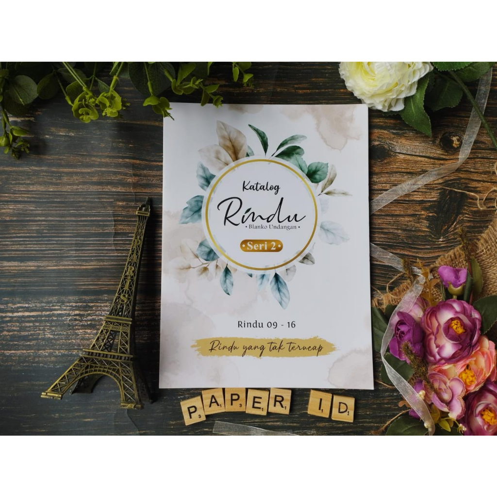Katalog Blangko Undangan (Rindu seri 02)